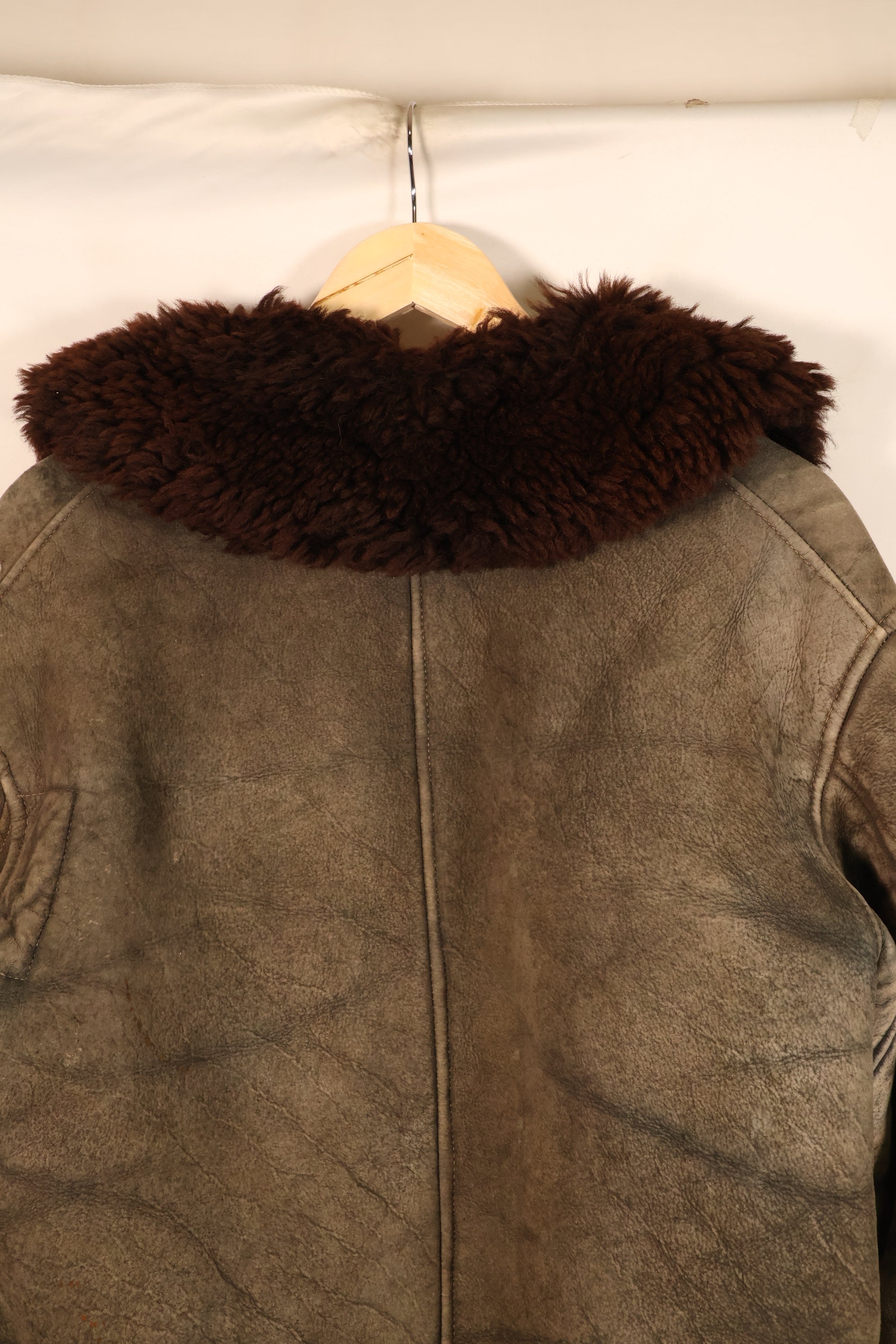1940年代　大きめサイズ　WWII ドイツ空軍　Luftwaffe　カナルヤッケ　高高度用フライトジャケット　中古品