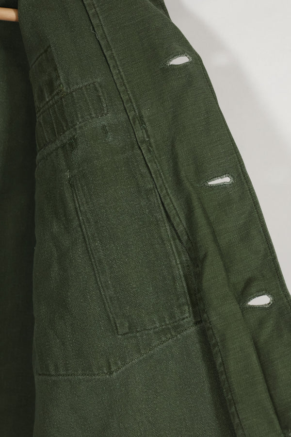 1960年代ロット　OG-107 ユーティリティシャツ　LOCKE　元SF隊員　放出　中古品　カラーパッチ