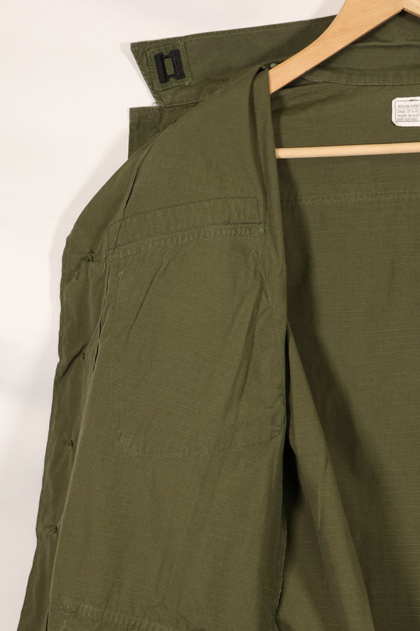 1970 Contract M-S 4th Model Jungle Fatigue Jacket 101 Airborne Used