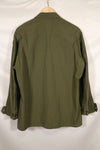 1970 Contract M-S 4th Model Jungle Fatigue Jacket 101 Airborne Used