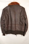 Contracted circa 1960-64, size about 42, US Navy G-1 flight jacket, intermediates, used.