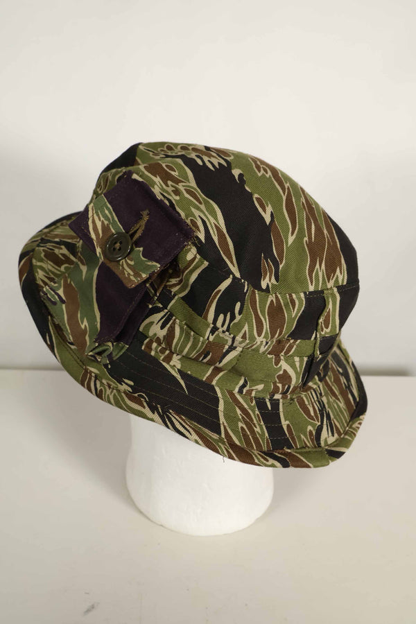 数量限定生産　MILITARIA 1911 初期ゴールドタイガー  CISOカットブーニーハット　ショートブリム改造　ポケット付　D