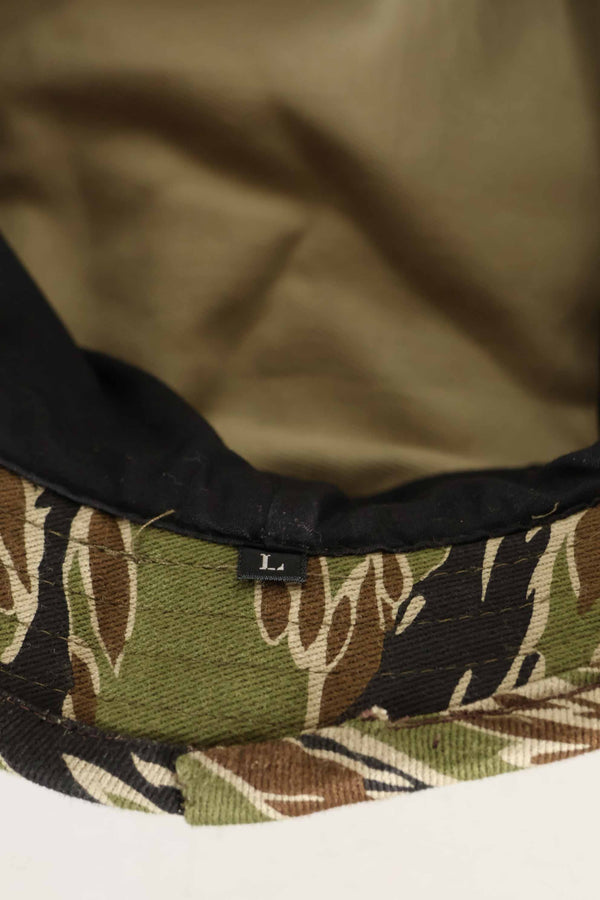 数量限定生産　MILITARIA 1911 初期ゴールドタイガー  CISOカットブーニーハット　ショートブリム改造　ポケット付　D