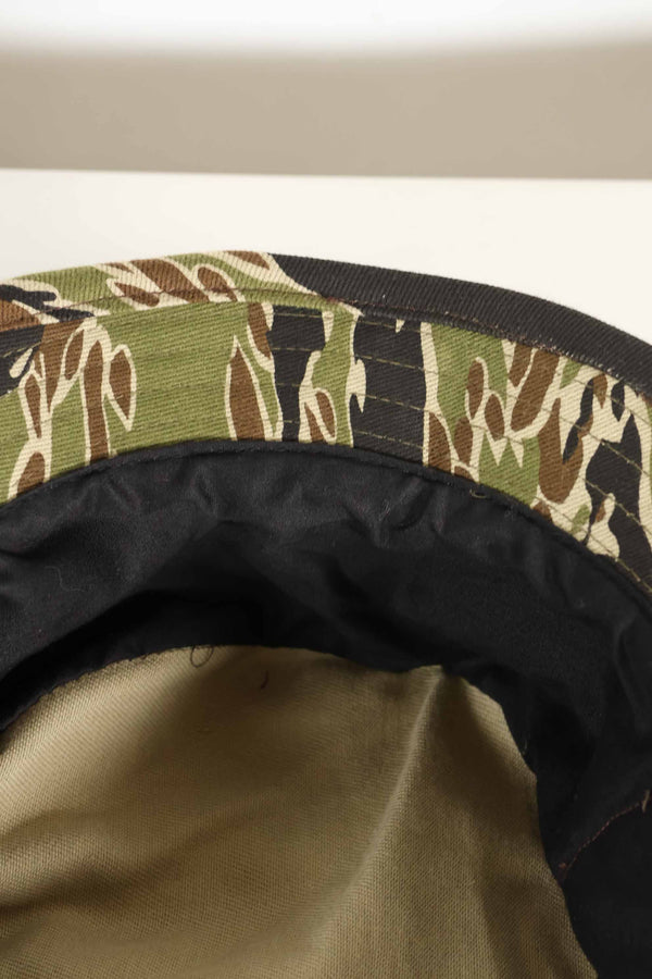 数量限定生産　MILITARIA 1911 初期ゴールドタイガー  CISOカットブーニーハット　ショートブリム改造　ポケット付　D