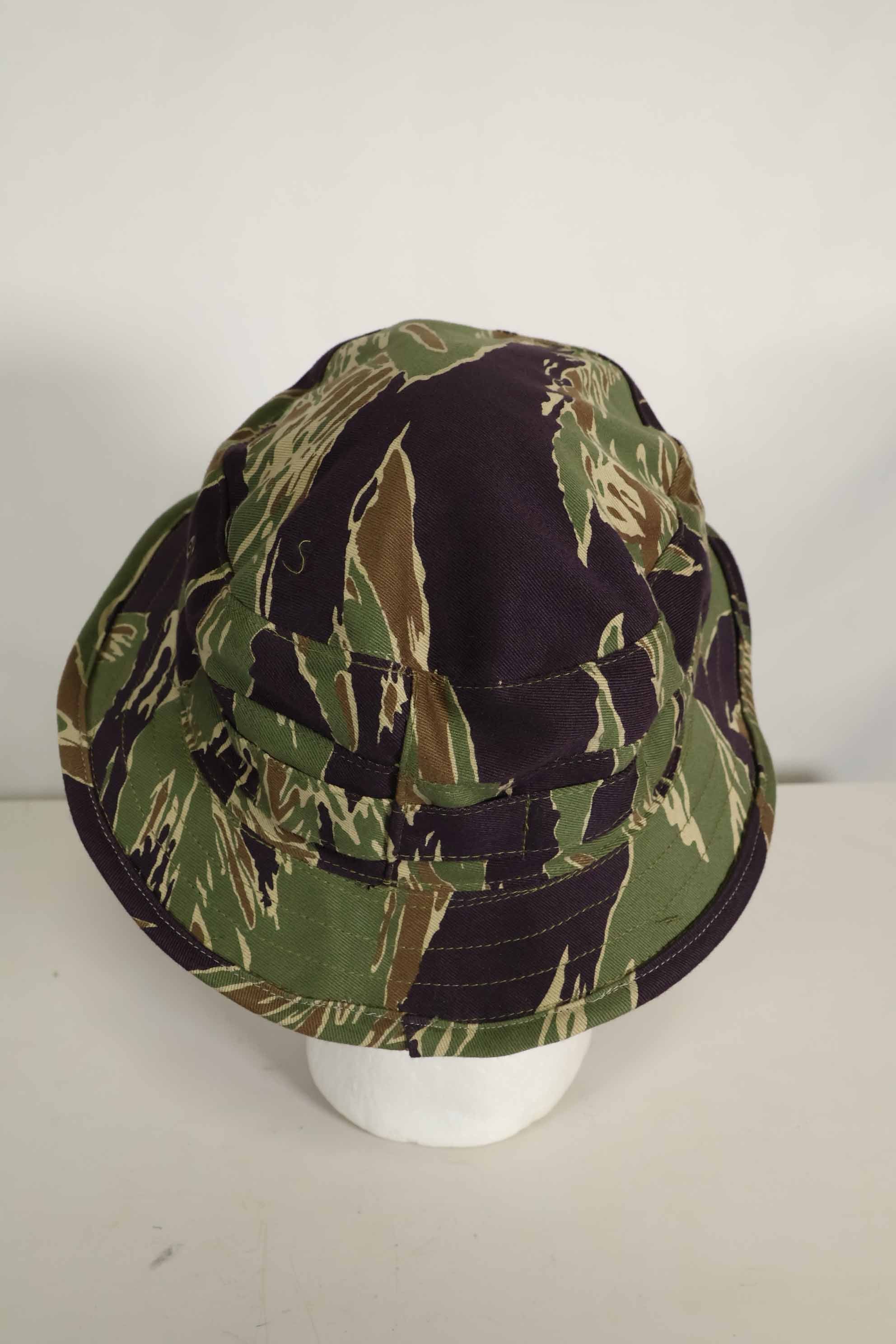 数量限定生産　MILITARIA 1911 沖縄タイガー  CISOカットブーニーハット　ショートブリム改造　A