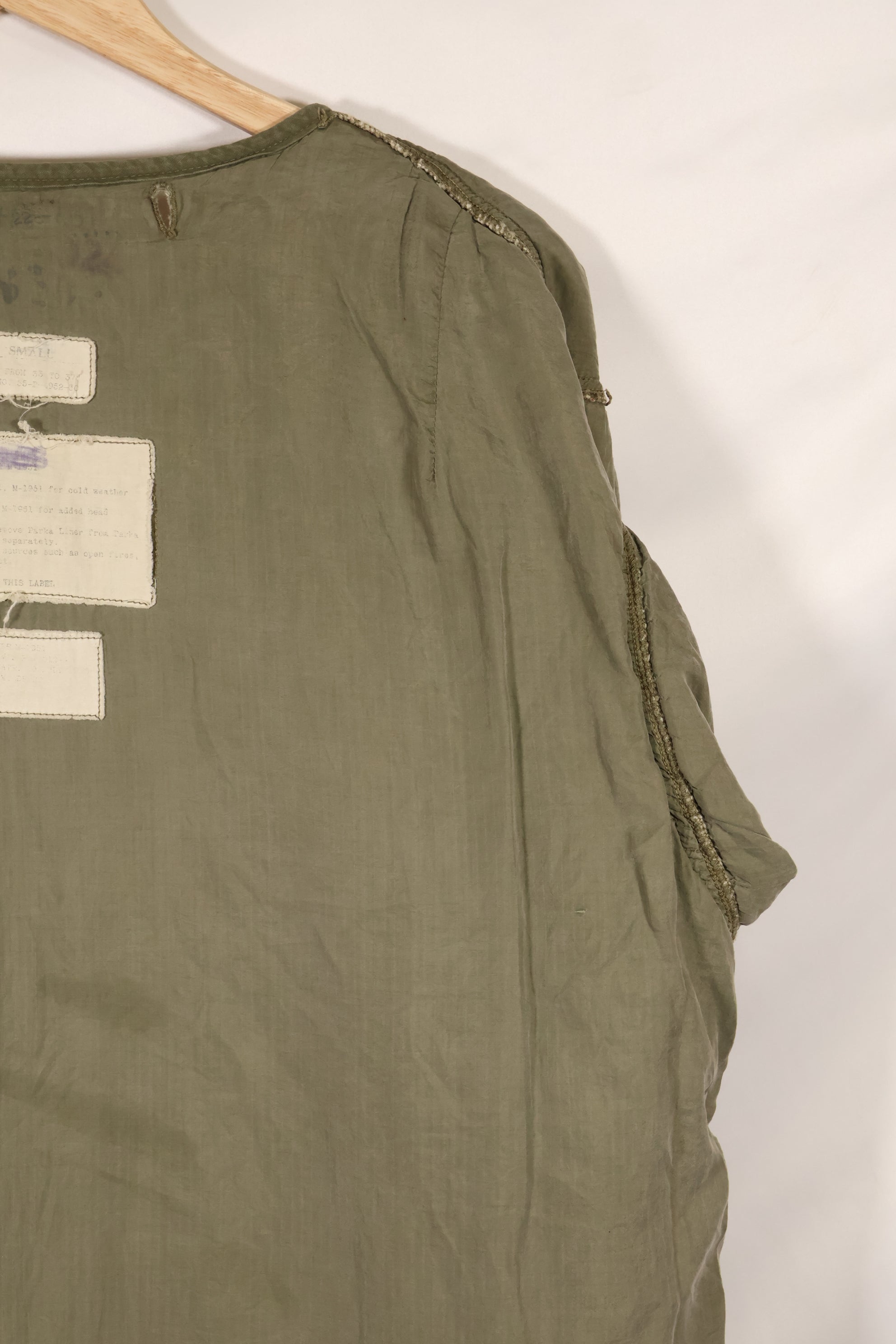 1950年代　SMALL M51 フィールドパーカー　パイルライナー　中古品