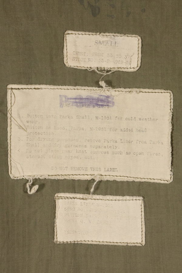 1950年代　SMALL M51 フィールドパーカー　パイルライナー　中古品