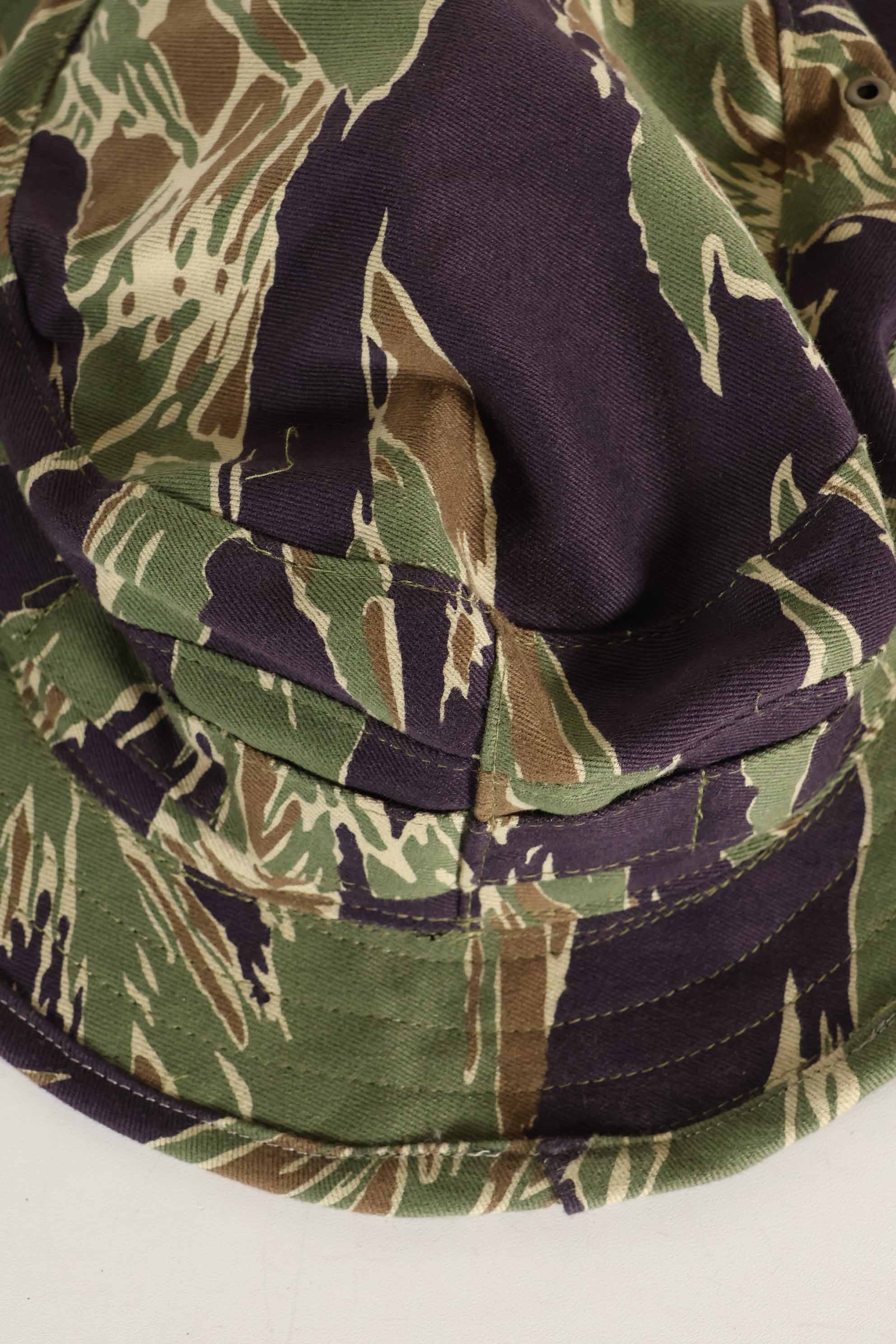 数量限定生産　MILITARIA 1911 沖縄タイガー  CISOカットブーニーハット　ショートブリム改造　A