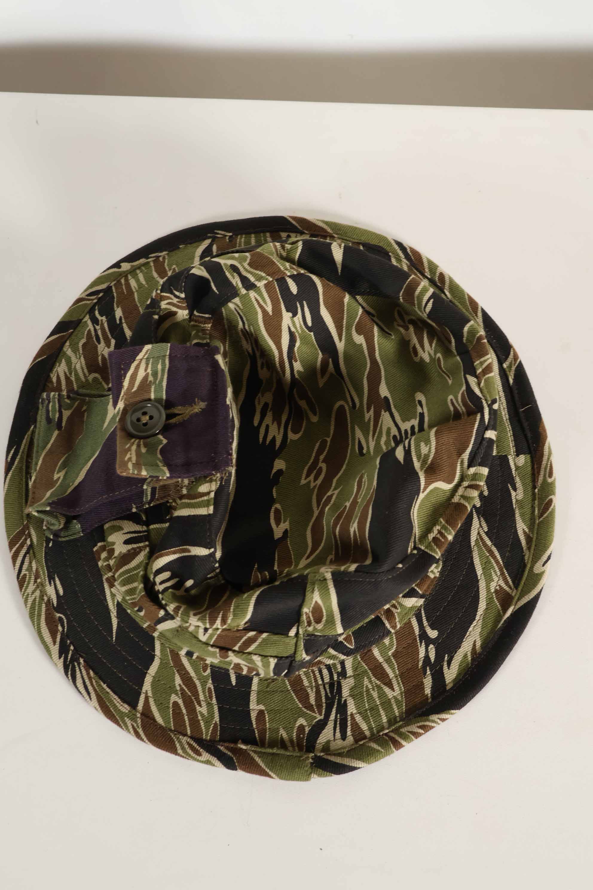 数量限定生産　MILITARIA 1911 初期ゴールドタイガー  CISOカットブーニーハット　ショートブリム改造　ポケット付　D