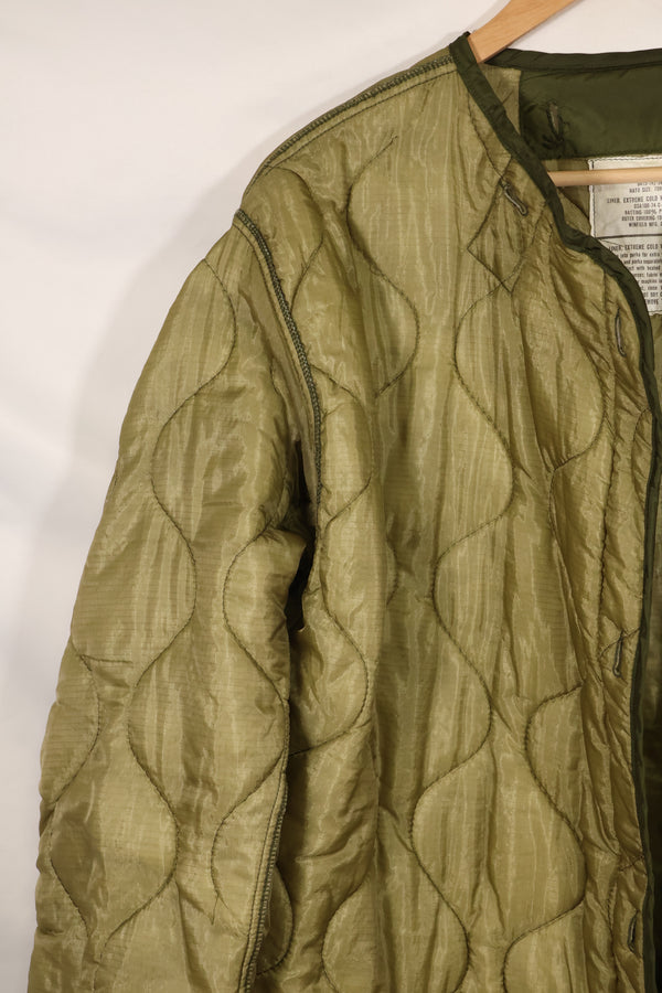 1974 Contract SMALL M65 Field Parka, nylon liner, used.
