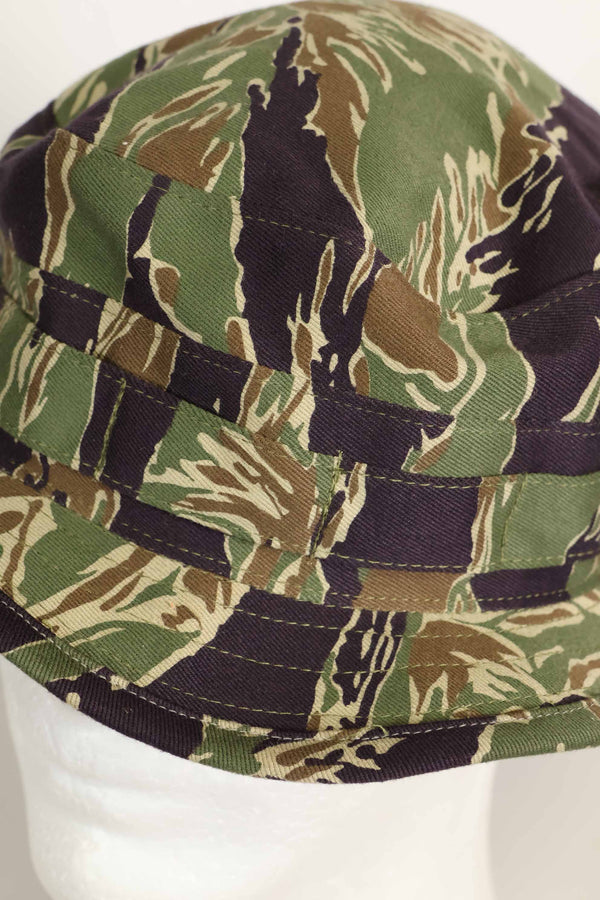 数量限定生産　MILITARIA 1911 沖縄タイガー  CISOカットブーニーハット　ショートブリム改造 ポケット付　B