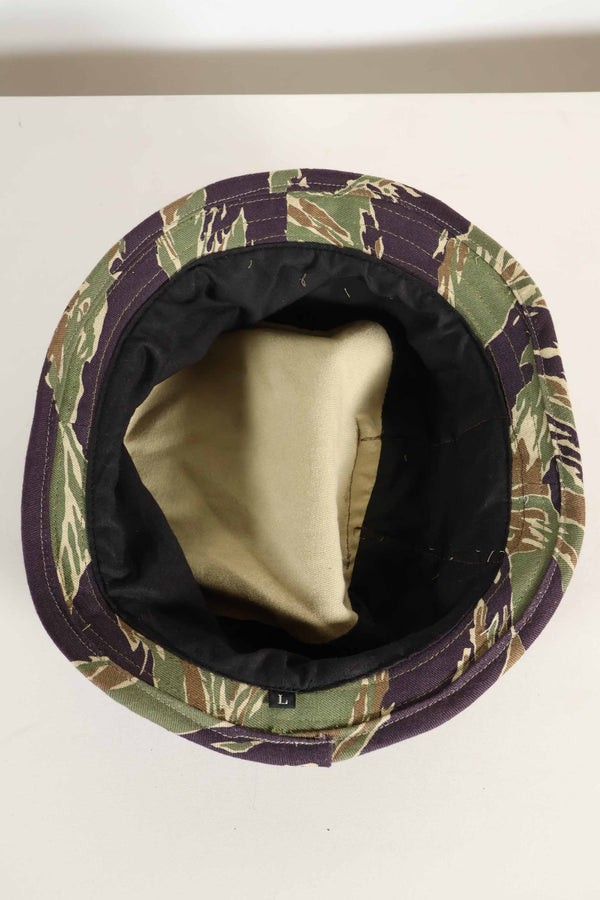 数量限定生産　MILITARIA 1911 沖縄タイガー  CISOカットブーニーハット　ショートブリム改造 ポケット付　B