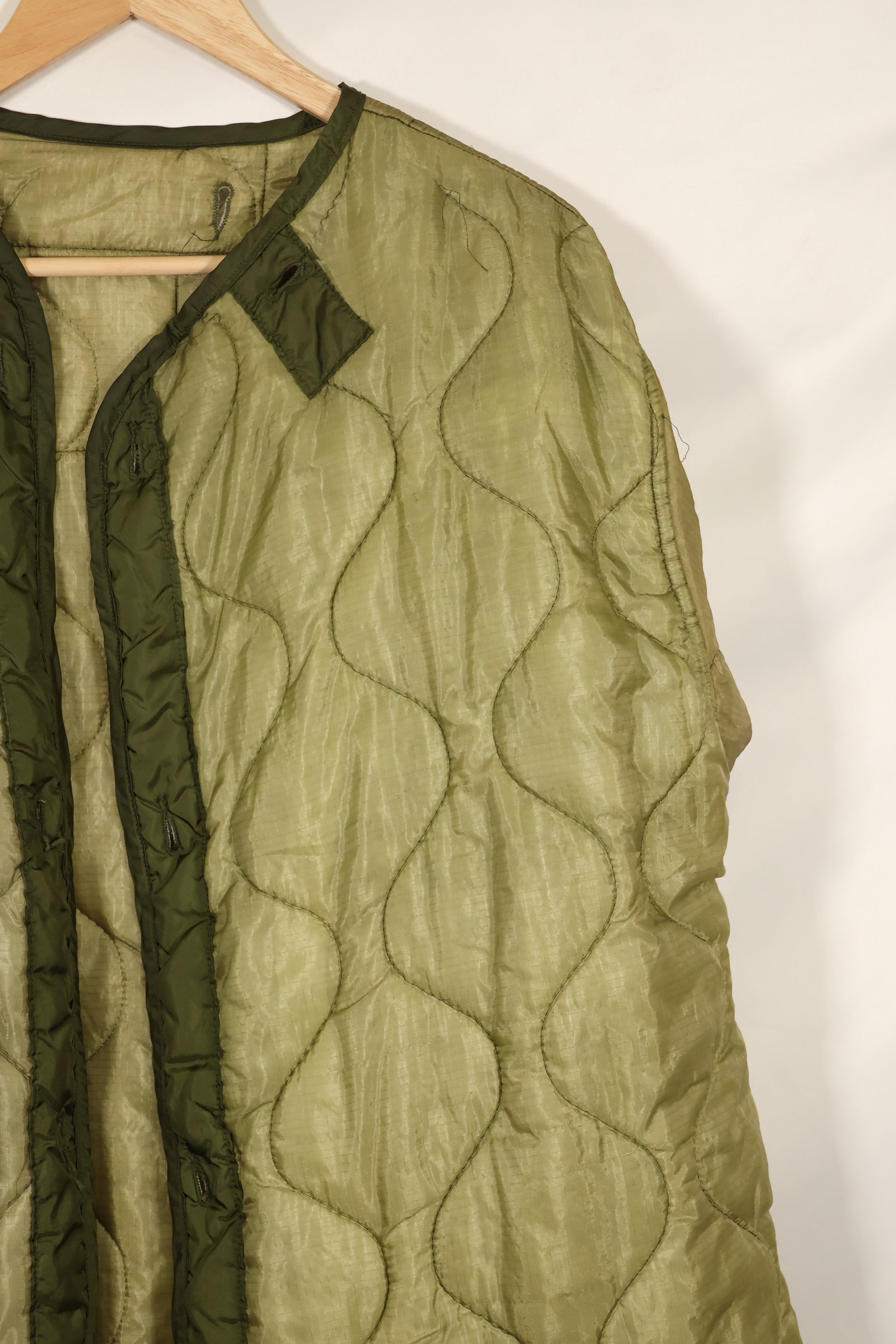 1974 Contract SMALL M65 Field Parka, nylon liner, used.