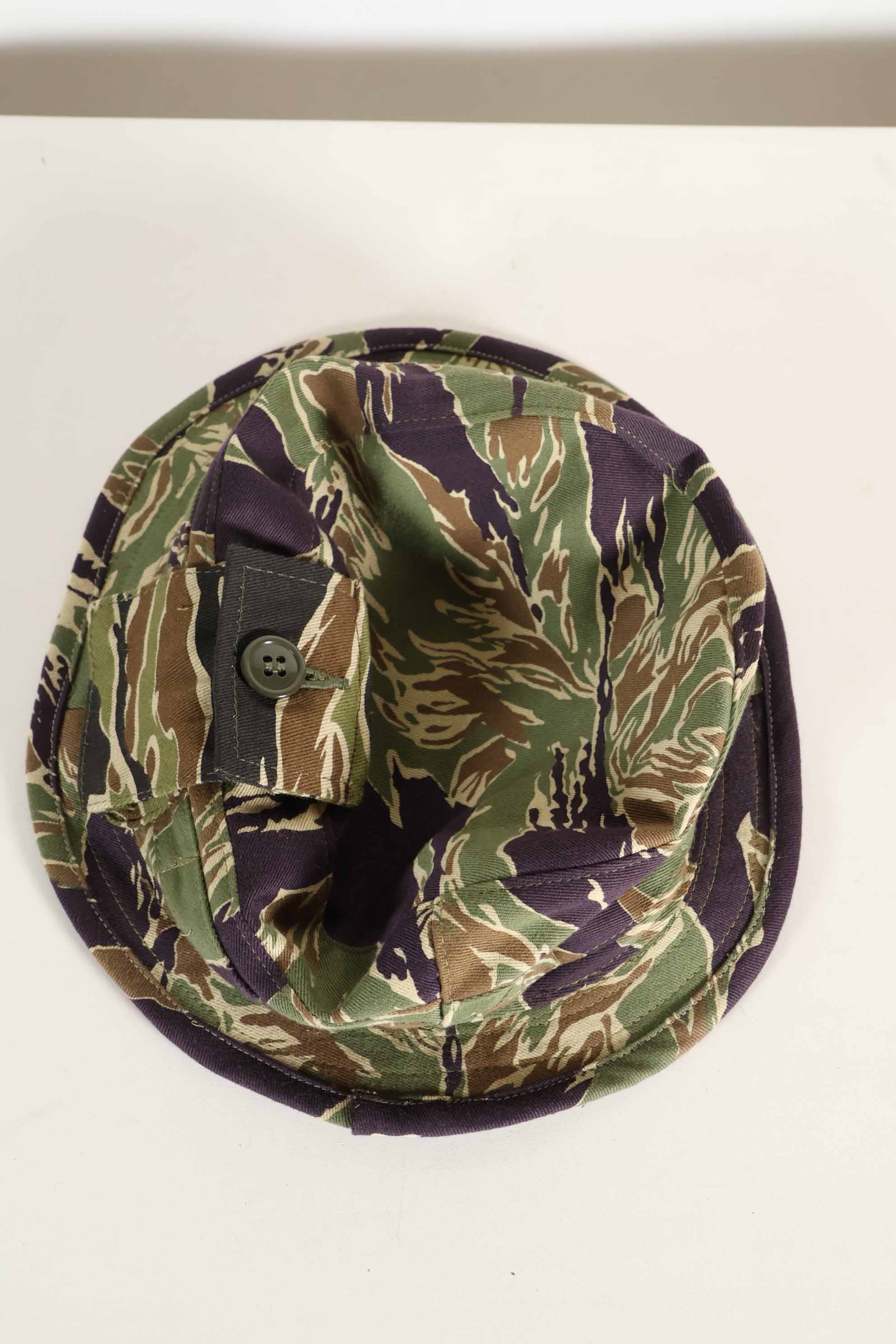 数量限定生産　MILITARIA 1911 沖縄タイガー  CISOカットブーニーハット　ショートブリム改造 ポケット付　B