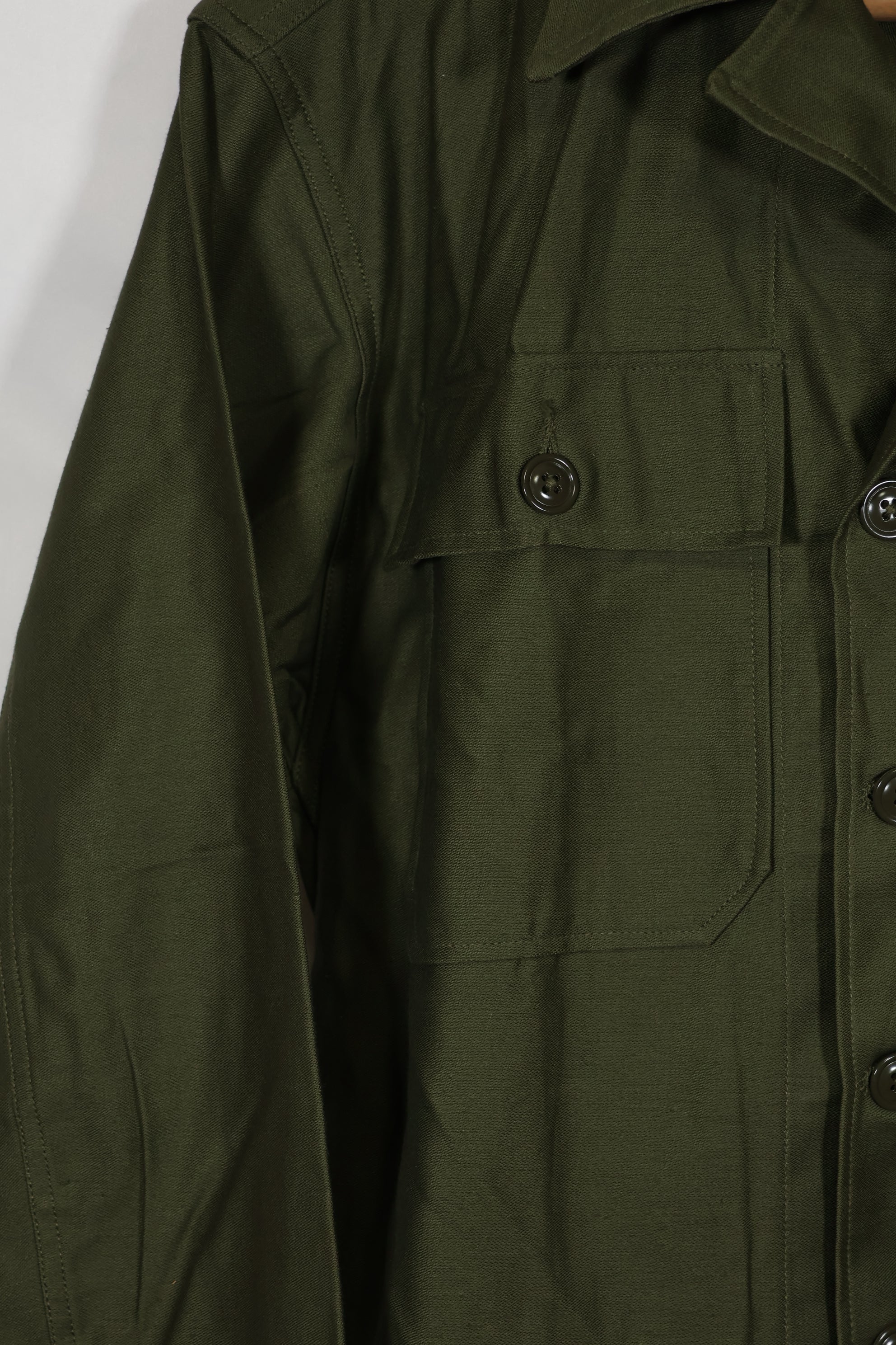 1963年全新库存OG-107多功能衬衫，未使用过，前旧金山49人队队员剩余物资