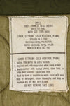 1974 Contract SMALL M65 Field Parka, nylon liner, used.