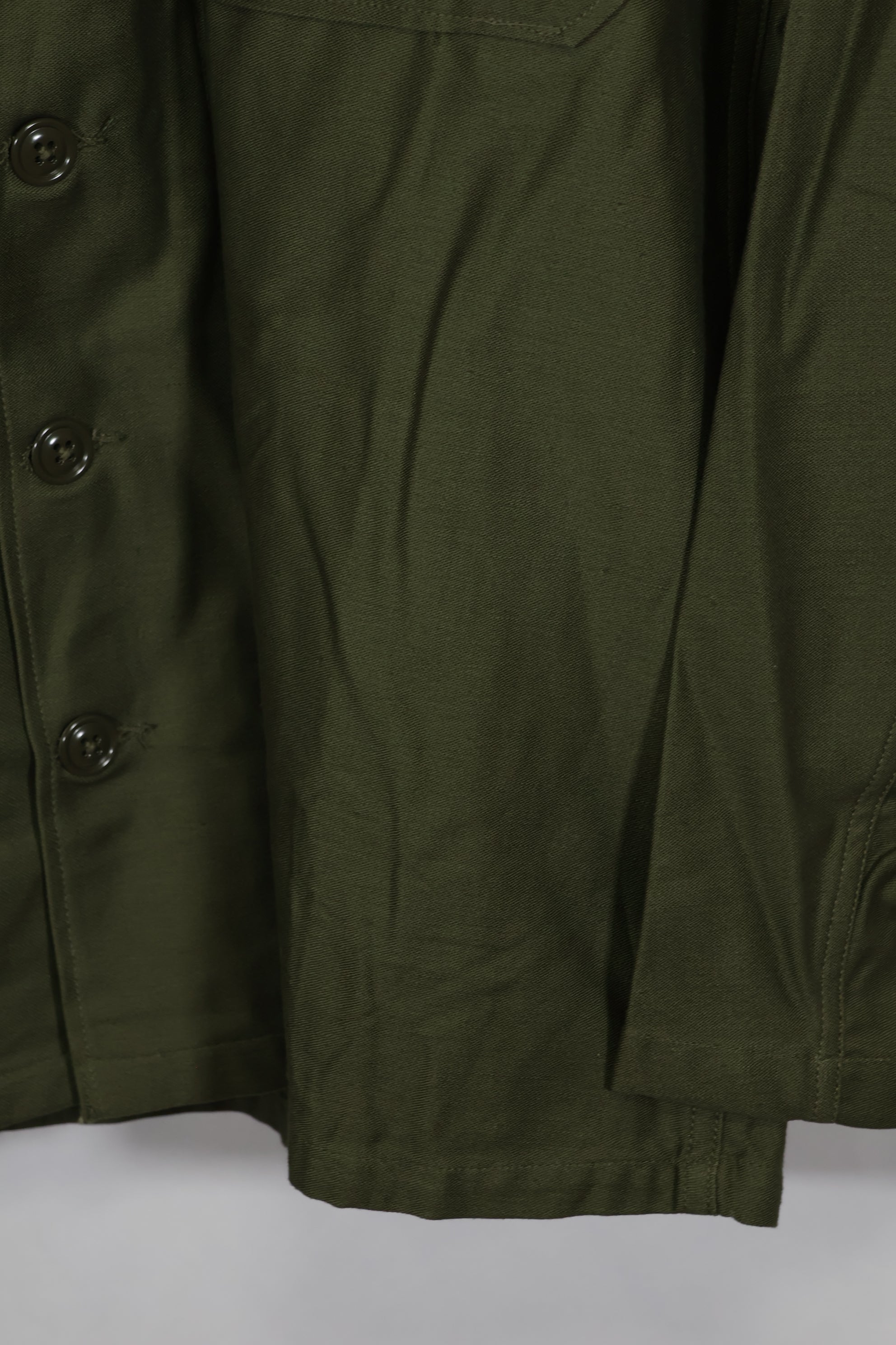 1963年全新库存OG-107多功能衬衫，未使用过，前旧金山49人队队员剩余物资