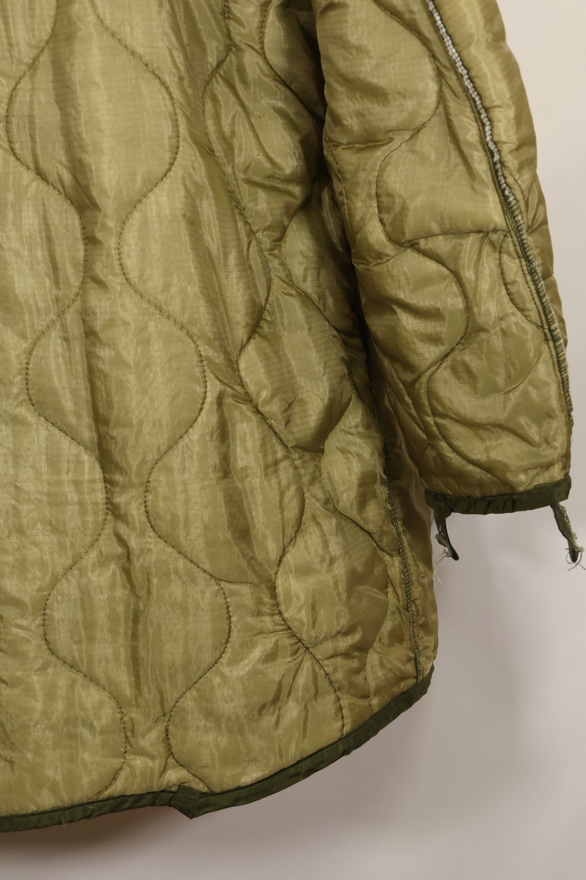 1974 Contract SMALL M65 Field Parka, nylon liner, used.