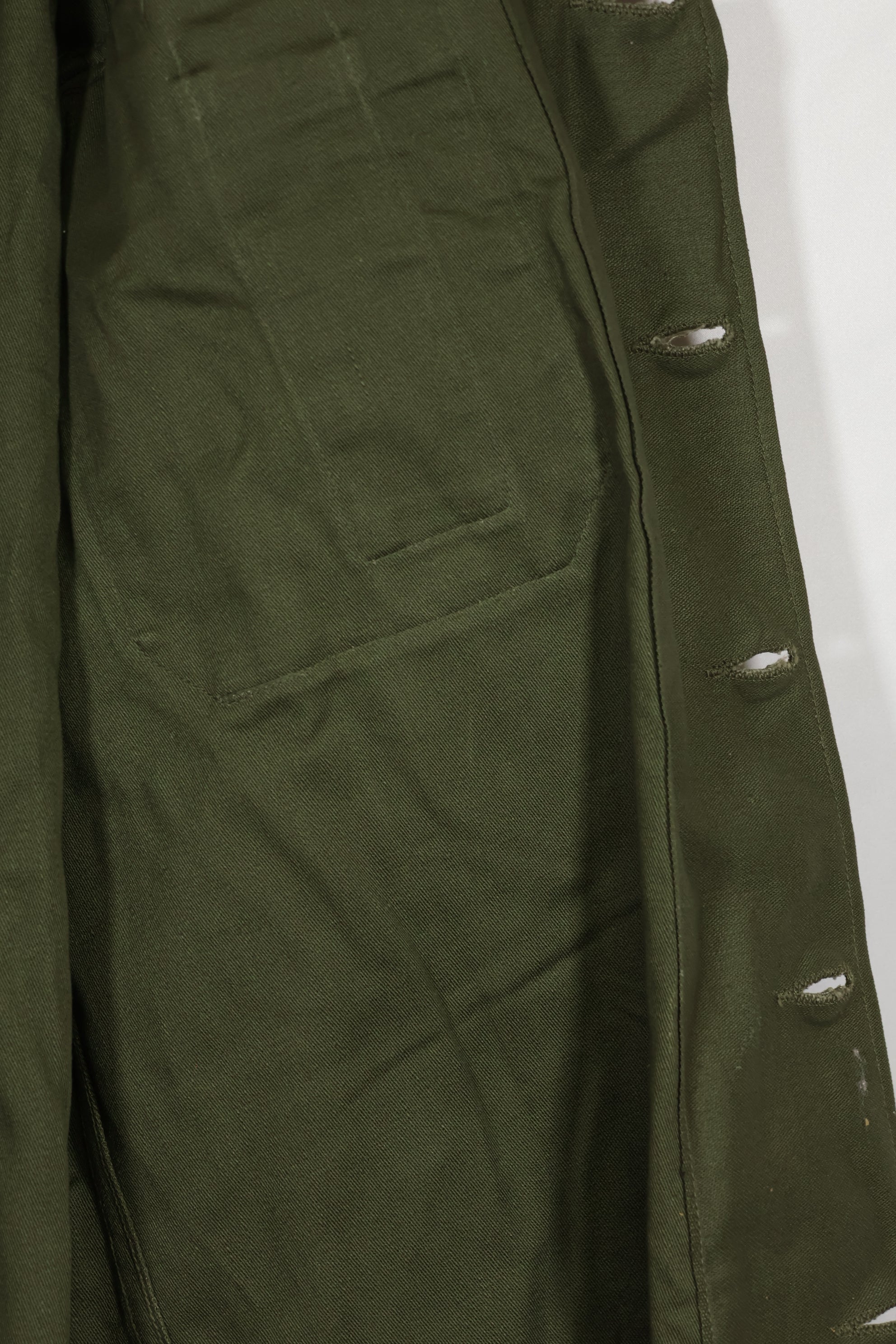 1963年全新库存OG-107多功能衬衫，未使用过，前旧金山49人队队员剩余物资