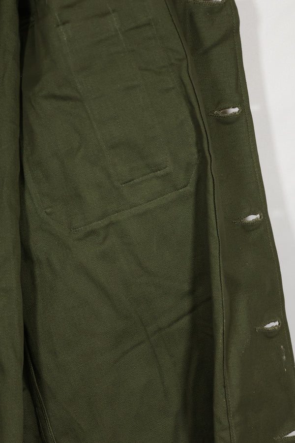 1963年全新库存OG-107多功能衬衫，未使用过，前旧金山49人队队员剩余物资