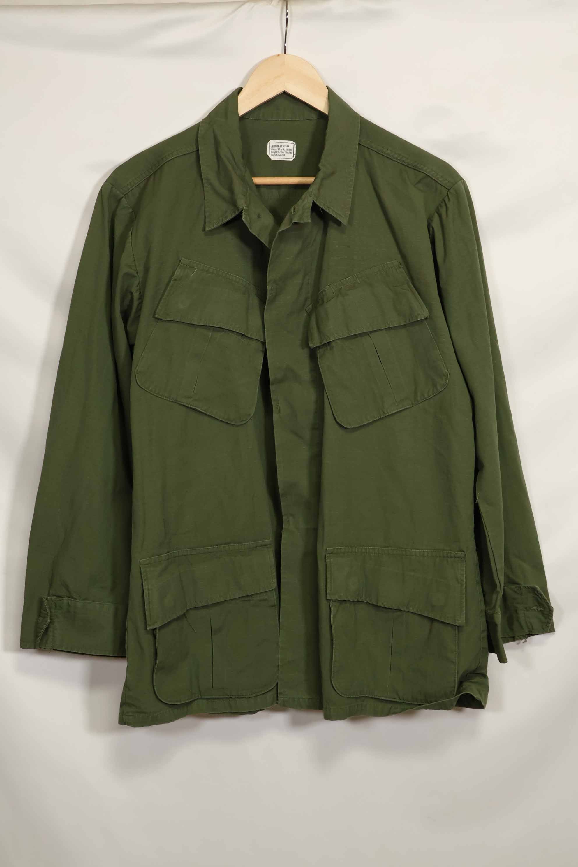 1969年契約　4th Model ジャングルファティーグ　ジャケット　M-R　ほぼ未使用品