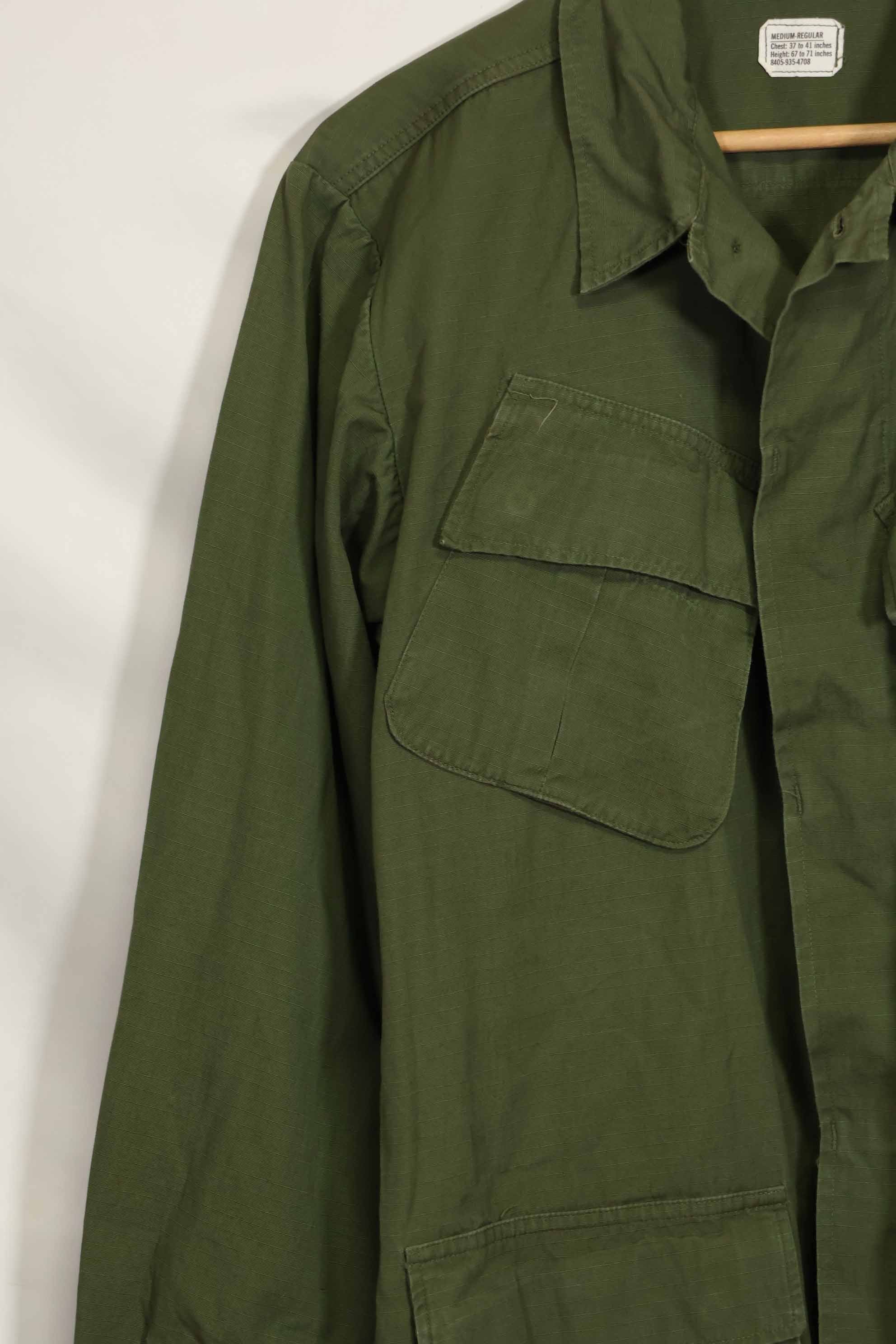 1969年契約　4th Model ジャングルファティーグ　ジャケット　M-R　ほぼ未使用品