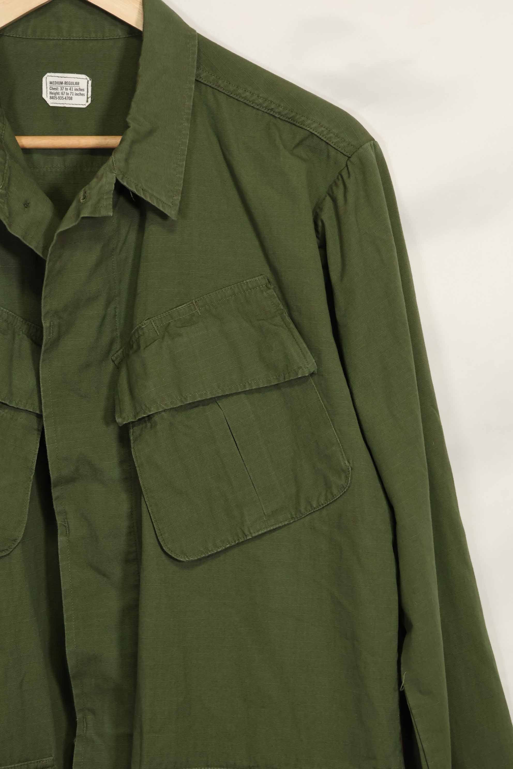 1969年契約　4th Model ジャングルファティーグ　ジャケット　M-R　ほぼ未使用品