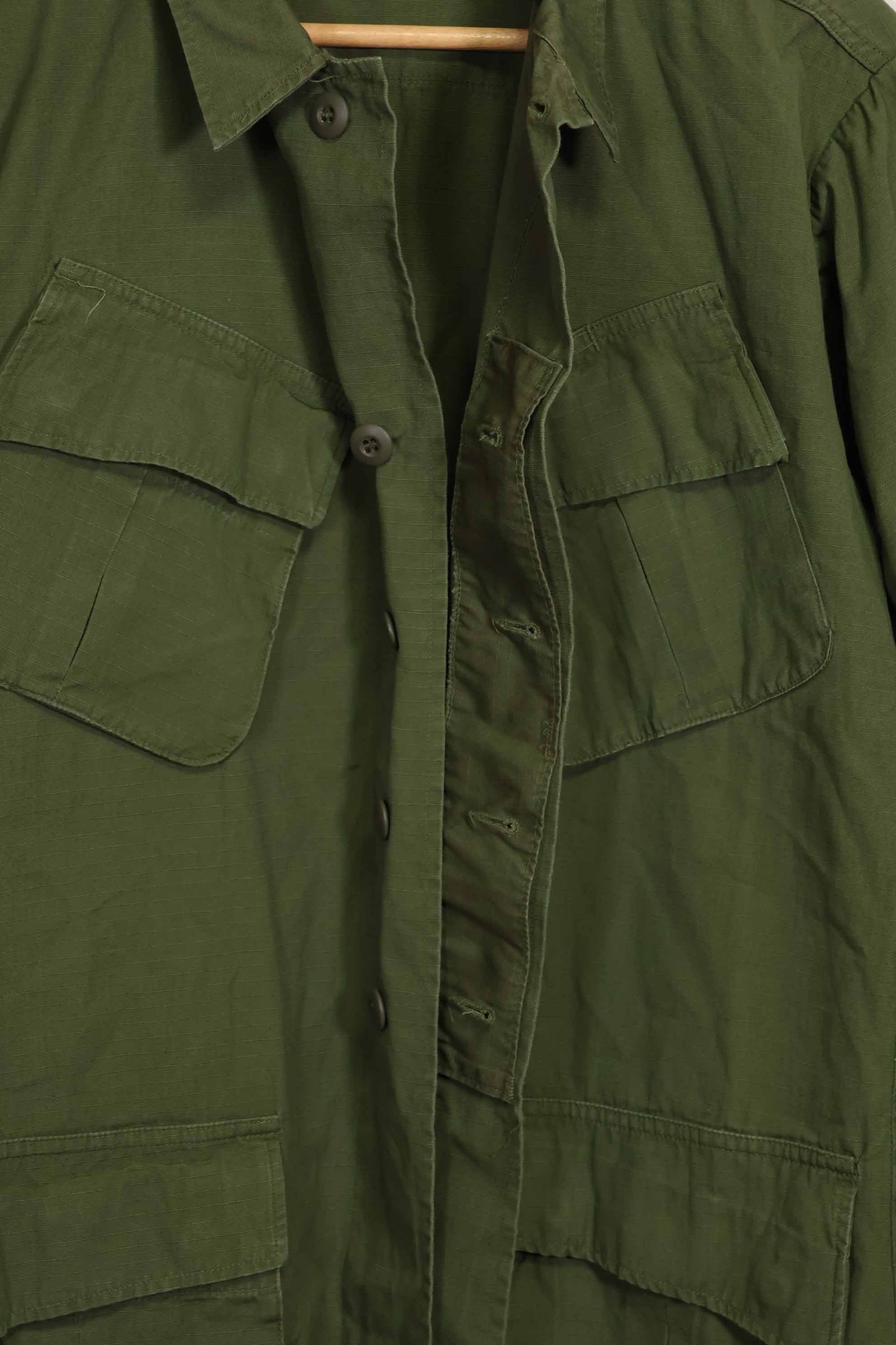1969年契約　4th Model ジャングルファティーグ　ジャケット　M-R　ほぼ未使用品