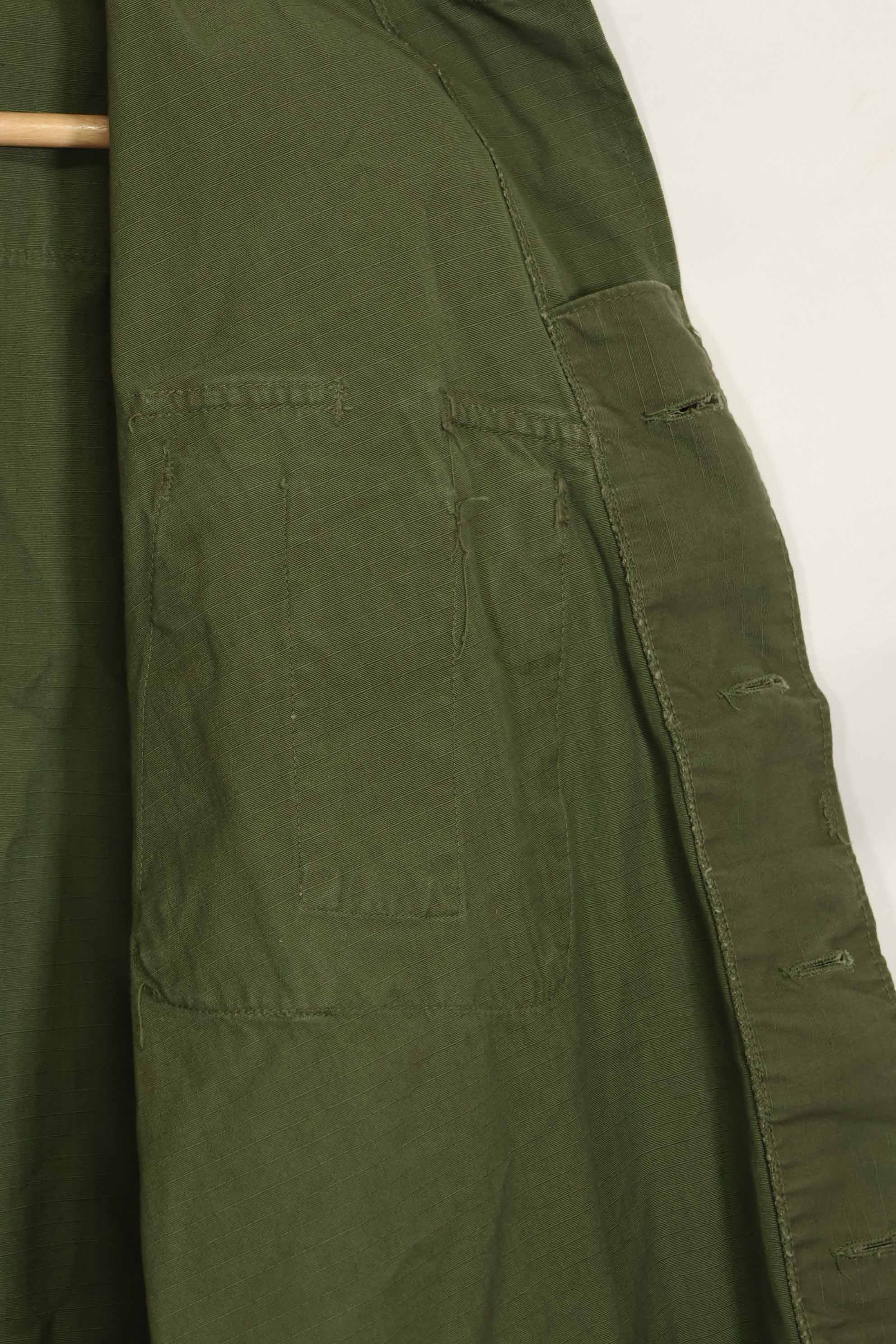 1969年契約　4th Model ジャングルファティーグ　ジャケット　M-R　ほぼ未使用品