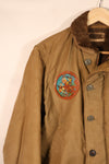 1940年代　WWII　アメリカ海軍　デッキジャケット　パッチ付き　中古品　大きめサイズ