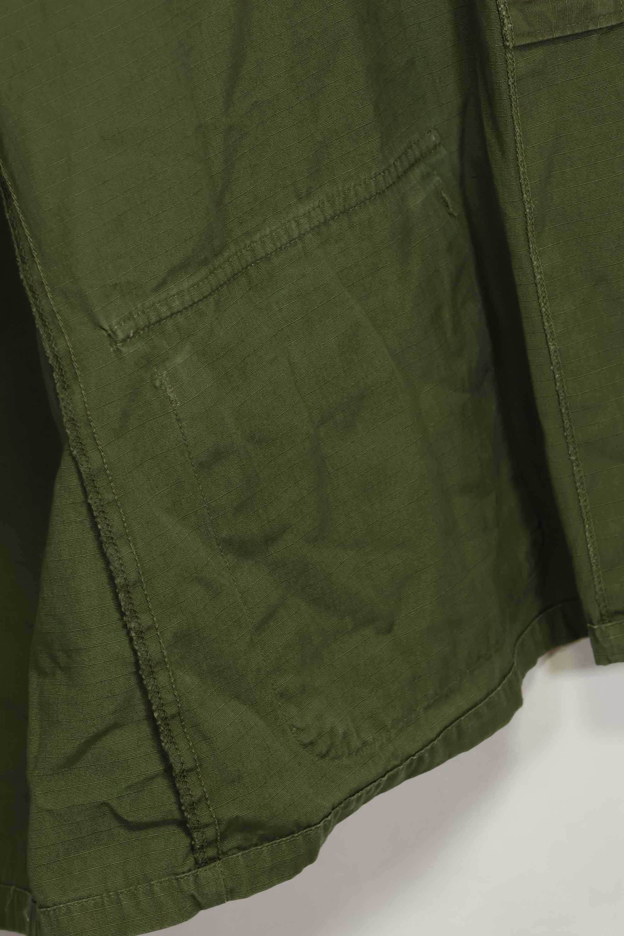 1969年契約　4th Model ジャングルファティーグ　ジャケット　M-R　ほぼ未使用品