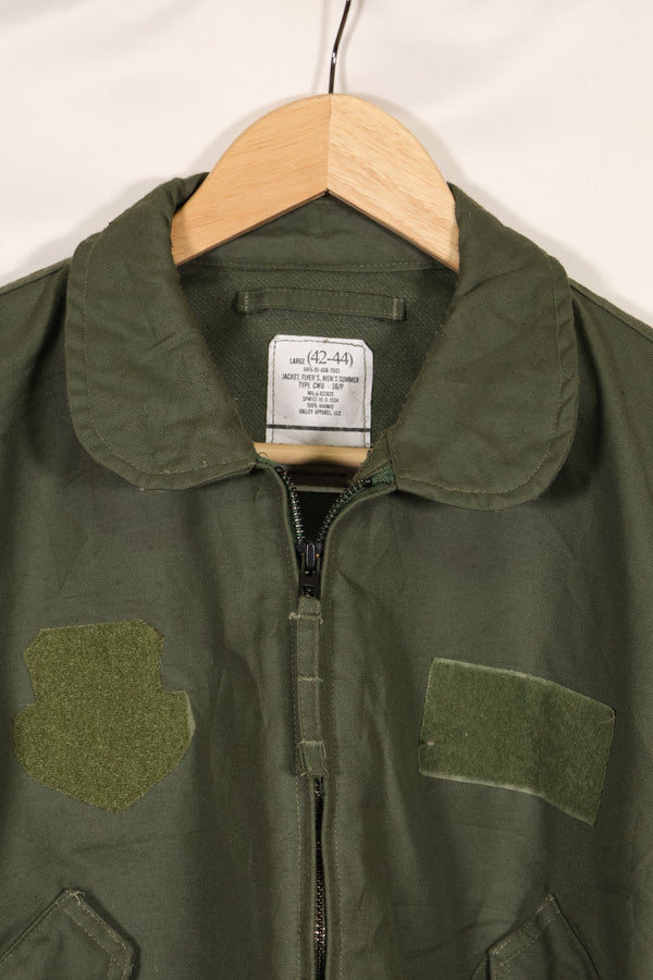 2001 Contract LARGE USAF CWU-36P Flight Jacket in good condition Aramid fiber used