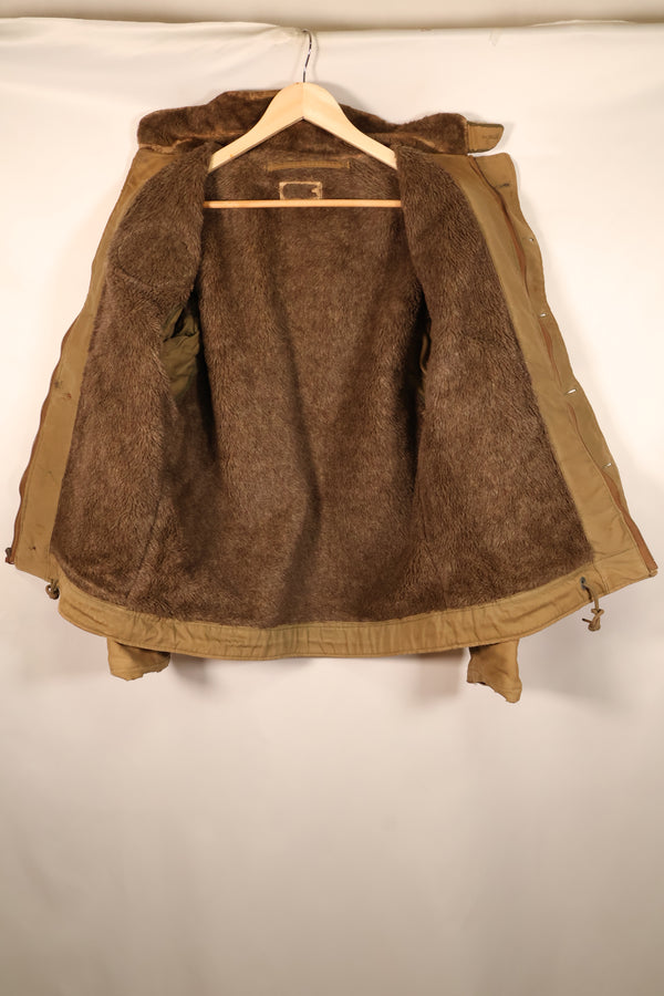 1940年代　WWII　アメリカ海軍　デッキジャケット　パッチ付き　中古品　大きめサイズ