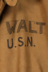 1940年代　WWII　アメリカ海軍　デッキジャケット　パッチ付き　中古品　大きめサイズ