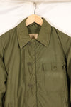 1972 Contract Size M US Navy A-2 Deck Jacket Cold Weather Used