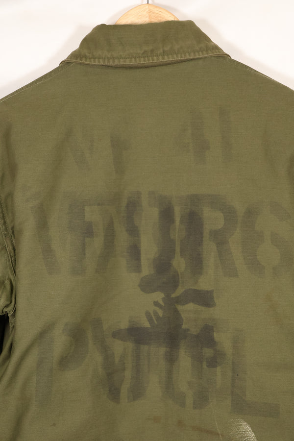 1972 Contract Size M US Navy A-2 Deck Jacket Cold Weather Used