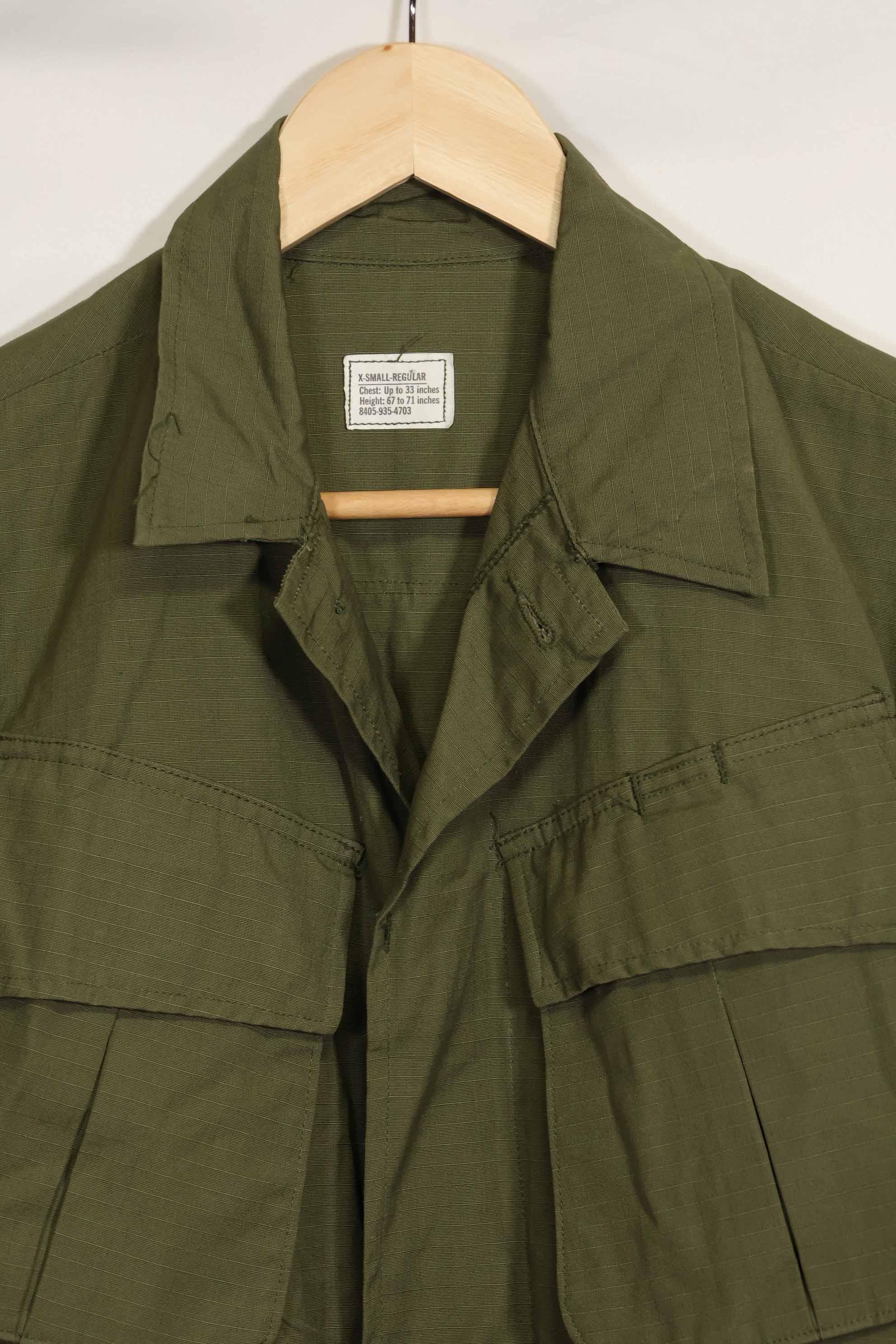 1970年契約　デッドストック　4th Model ジャングルファティーグ　ジャケット　X-S-R　未使用品