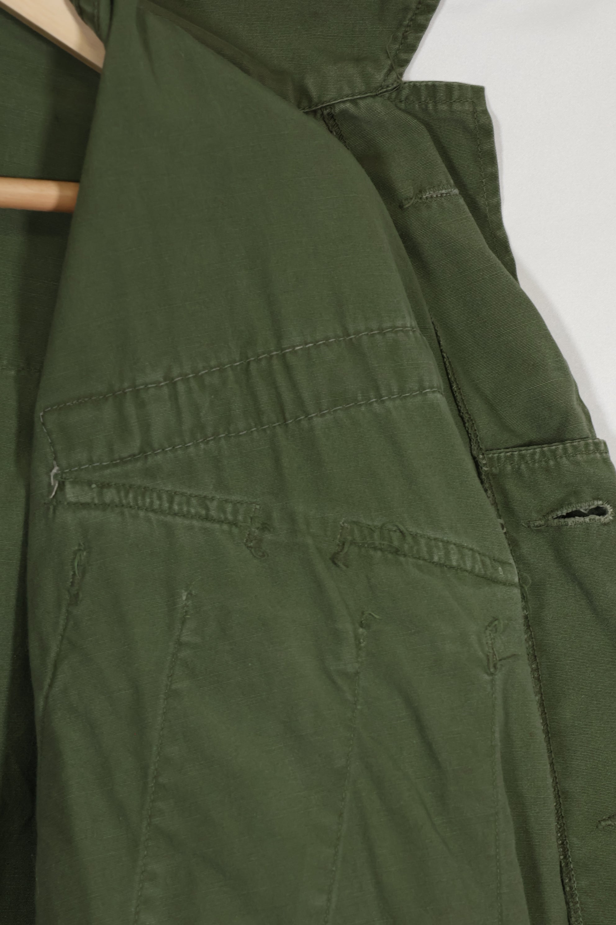 1967年製　3rd Model ジャングルファティーグ　ジャケット　USAF　初付け　M-R　中古品