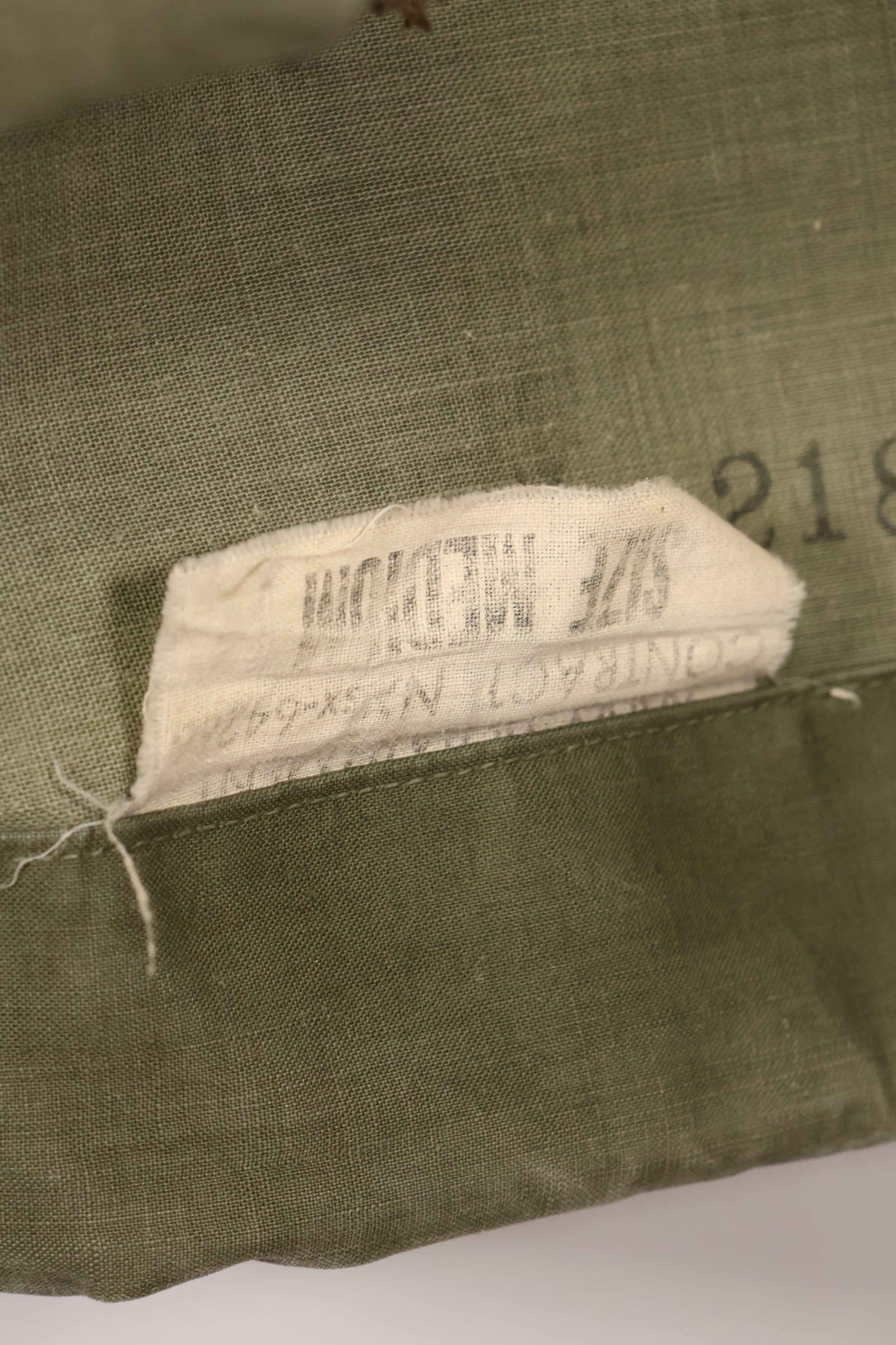 1950年代〜60年代　サイズ M　アメリカ海軍　レインデッキパーカー　アノラック　中古品