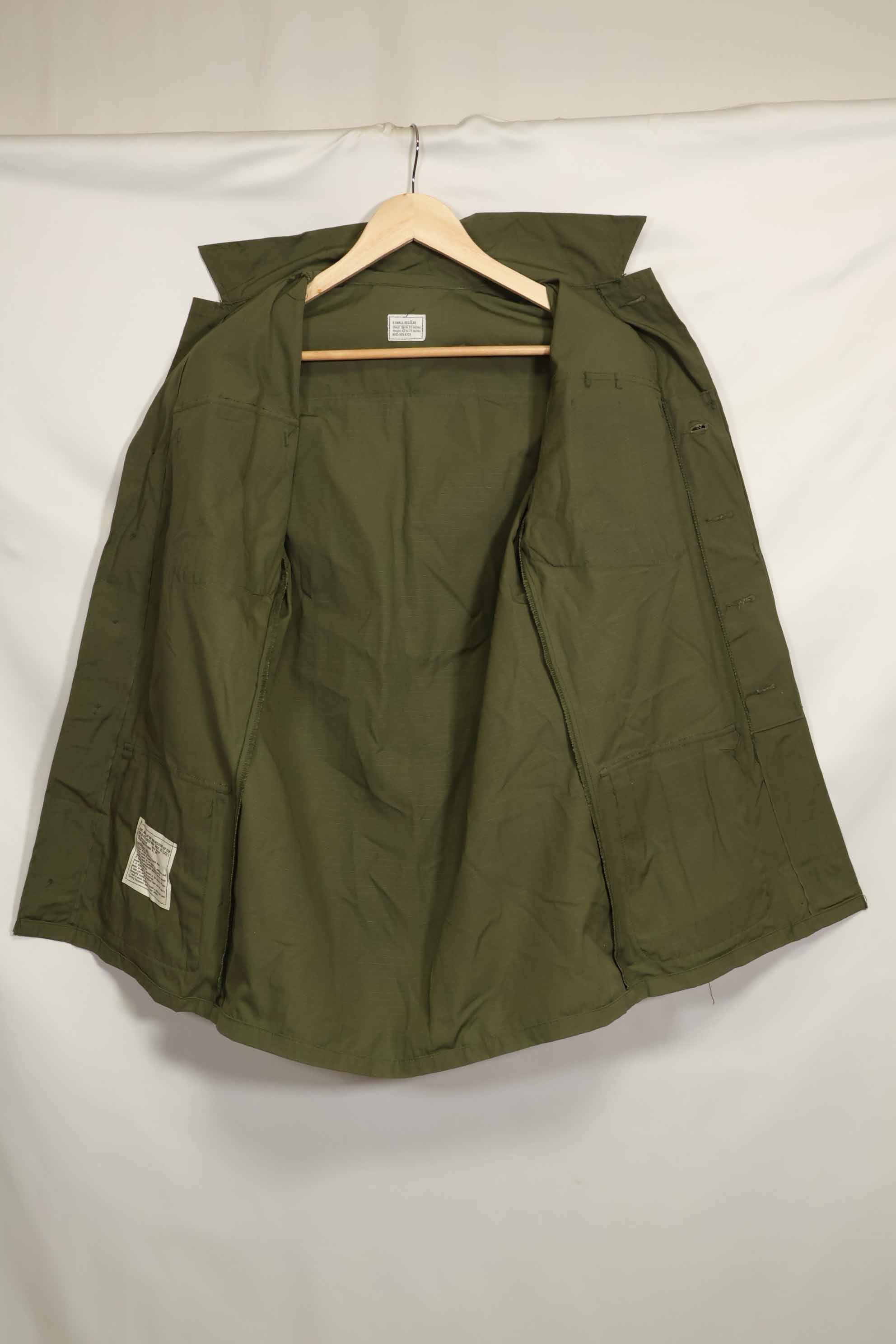 1970年契約　デッドストック　4th Model ジャングルファティーグ　ジャケット　X-S-R　未使用品