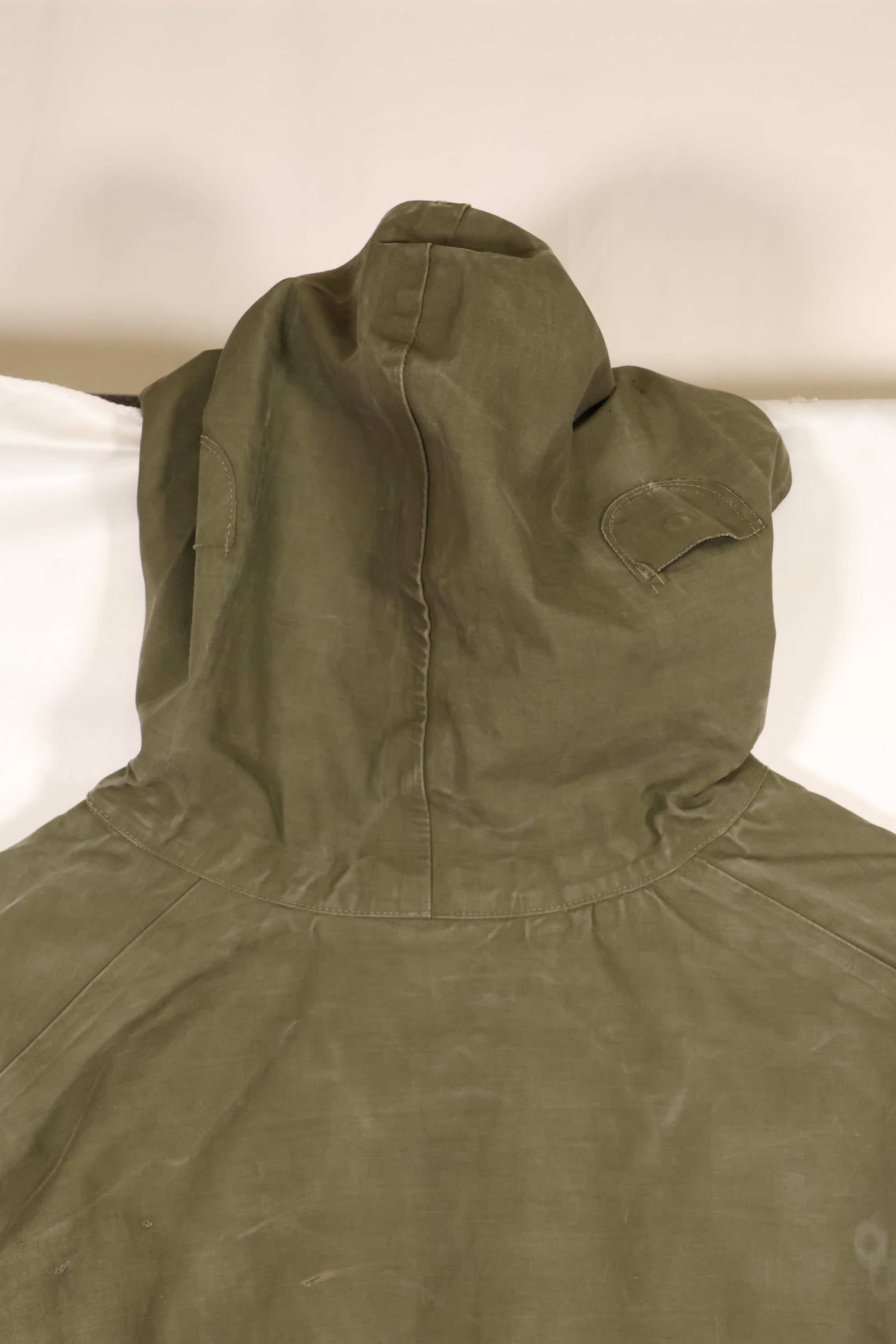 1950年代〜60年代　サイズ M　アメリカ海軍　レインデッキパーカー　アノラック　中古品