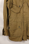 Real 1940s size 38 M1942 Airborne jump jacket, little soiling, belt missing, used.