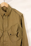 Real 1940s size 38 M1942 Airborne jump jacket, little soiling, belt missing, used.
