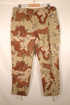 1990 Model—L-R—6C Desert Pattern—Chocolate Chip Camo—Pants—Faded—Used