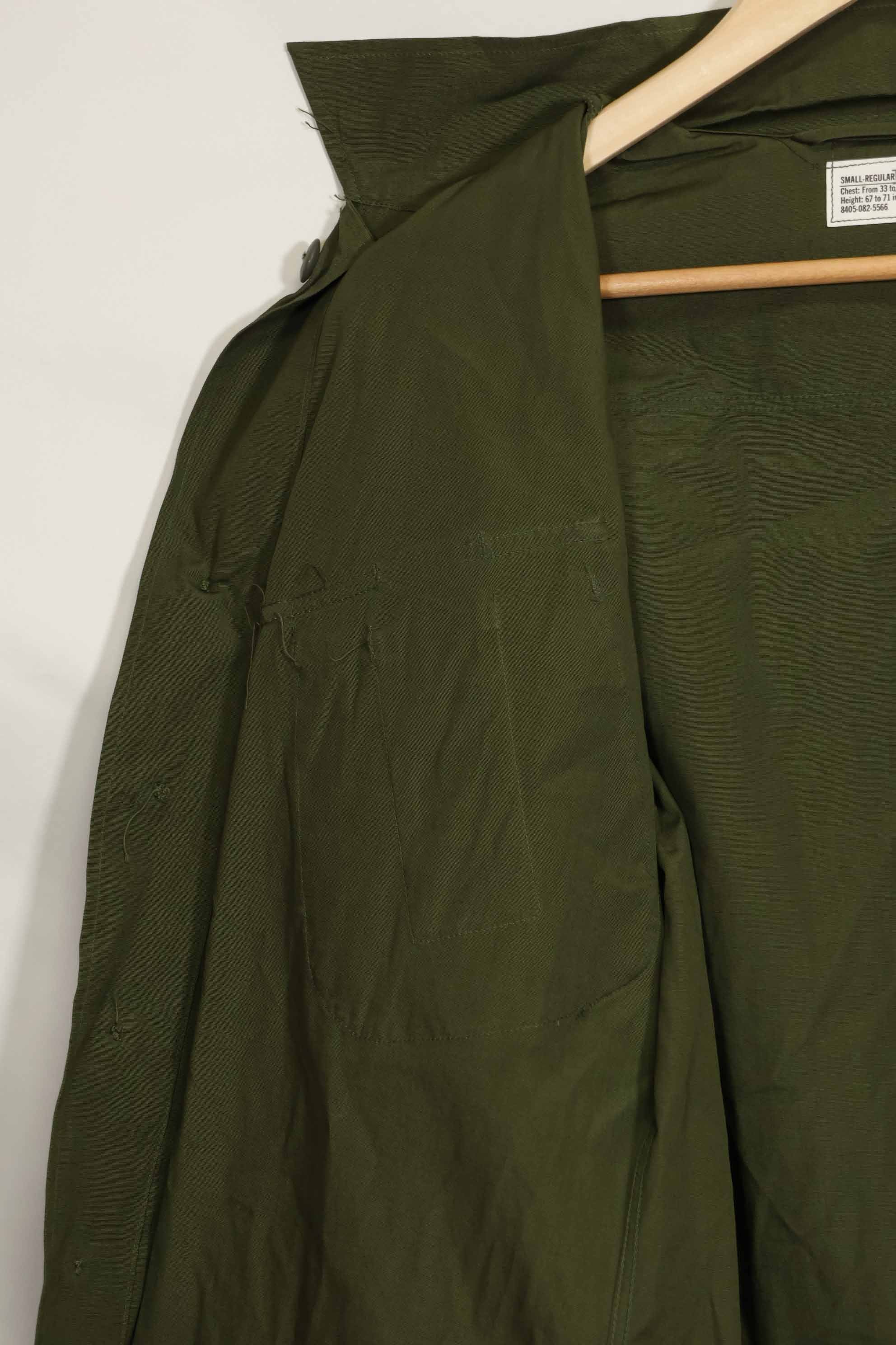 推定1966年〜67年契約　デッドストック　3rd Model ジャングルファティーグ　ジャケット　S-R　未使用品