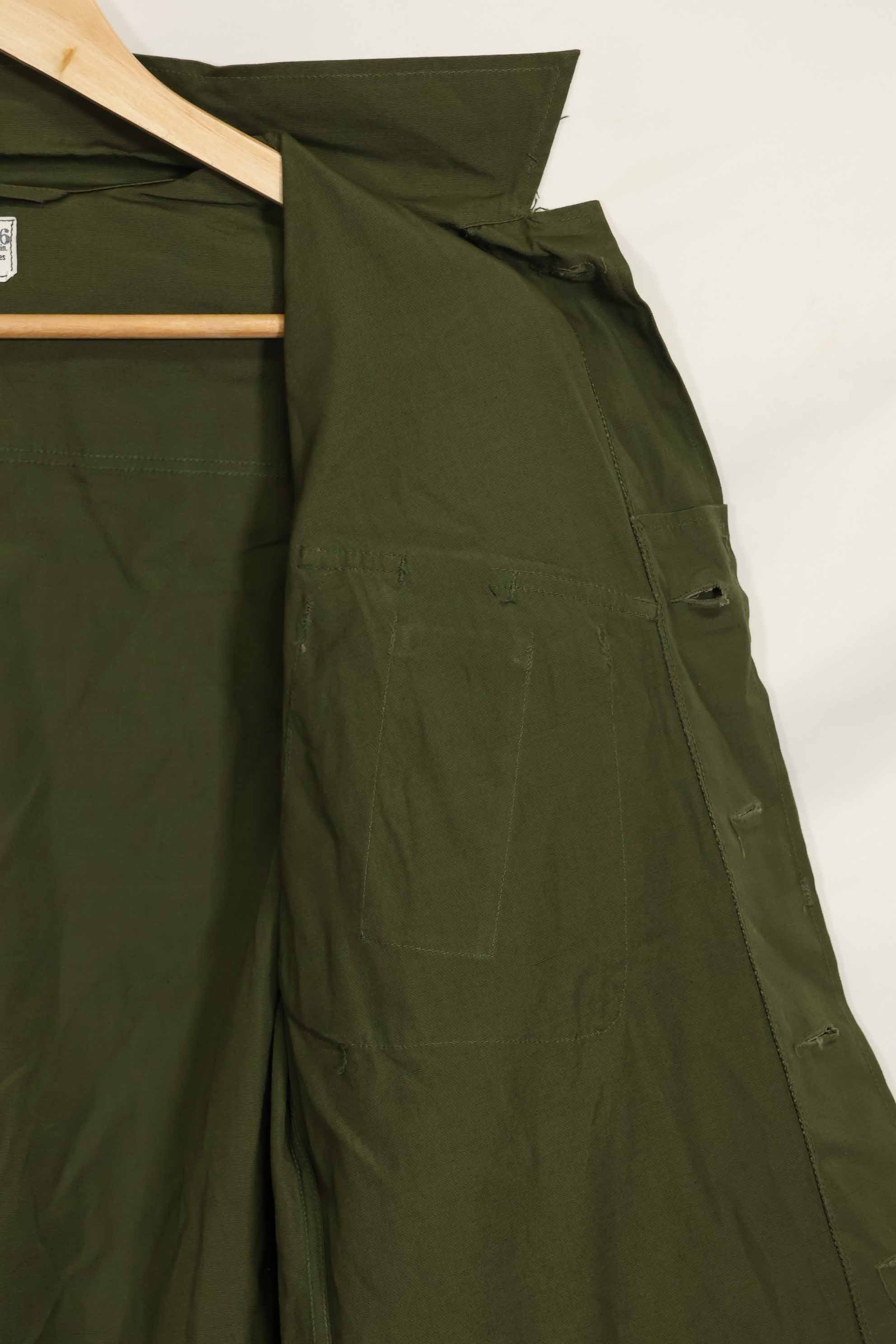 推定1966年〜67年契約　デッドストック　3rd Model ジャングルファティーグ　ジャケット　S-R　未使用品