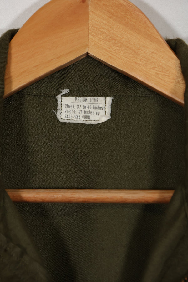 1971年美国陆军直升机飞行员阻燃衬衫，二手，B级