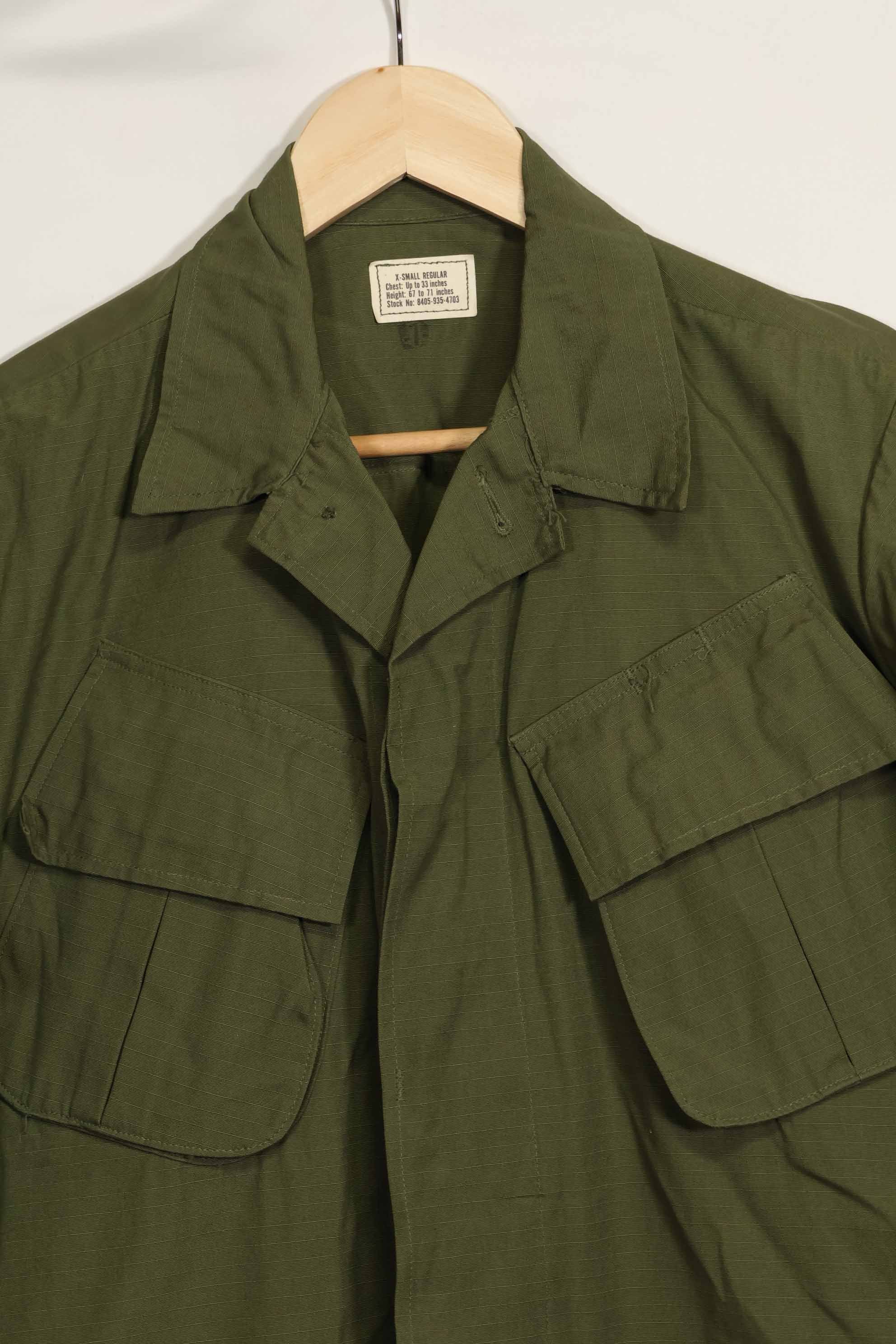 1969年契約　デッドストック　4th Model ジャングルファティーグ　ジャケット　X-S-R　未使用品