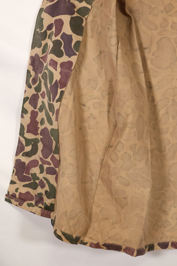 1960年代前半　退色あり　推定A-L　CIDG　ベオガム迷彩　Asian カット　シャツ