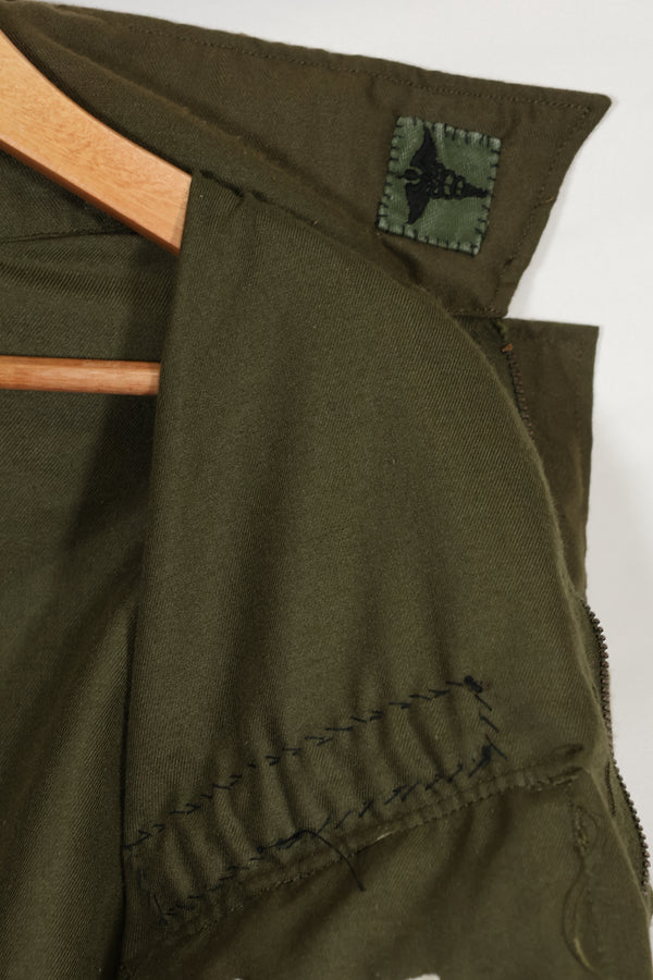 1971年美国陆军直升机飞行员阻燃衬衫，二手，B级